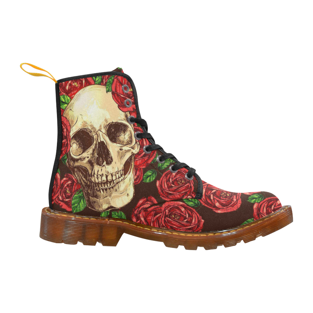 flowerskull Martin Boots For Women Model 1203H