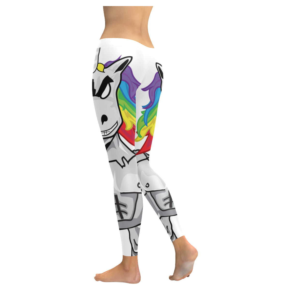 unicorn Women's Low Rise Leggings (Invisible Stitch)