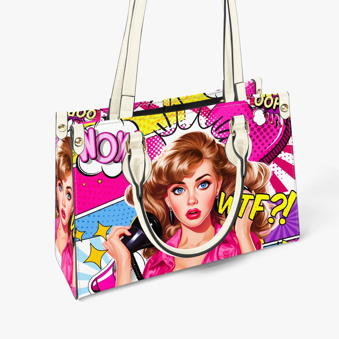 Women's Tote Bag - Long Strap - Pop Art