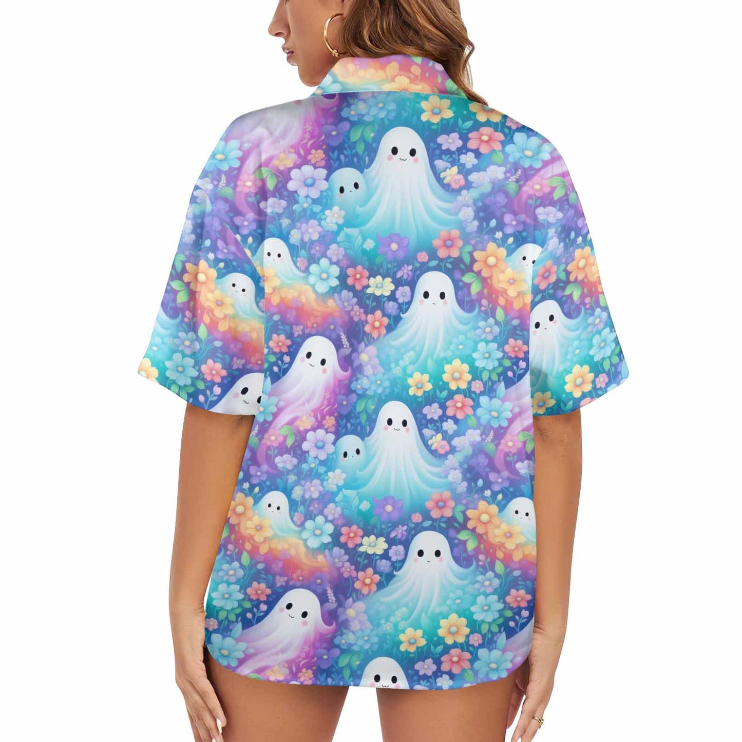 Pastel Halloween Women's Hawaiian Shirt