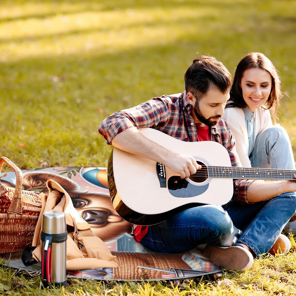 Round Picnic Mat Round outdoor picnic mat