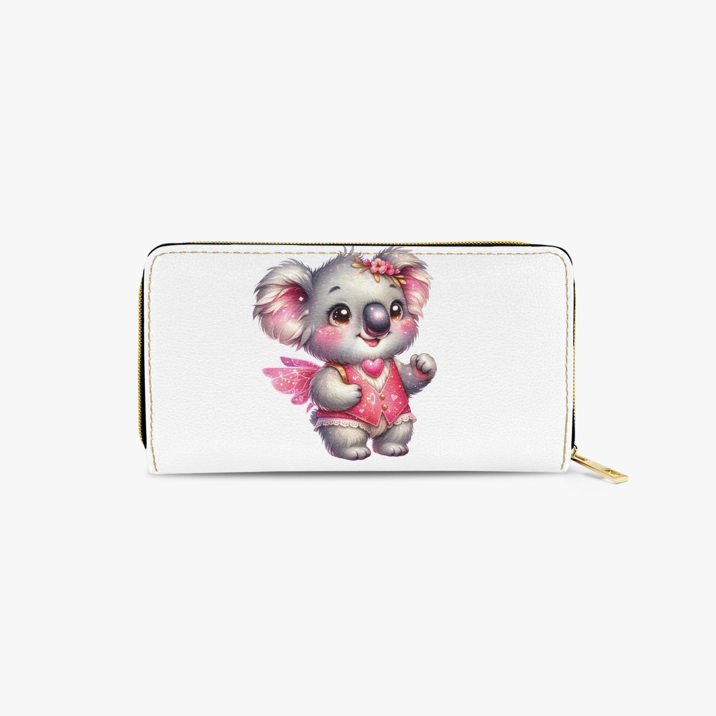 Long Type Zipper Purse, Koala, Fairy, awd-1328