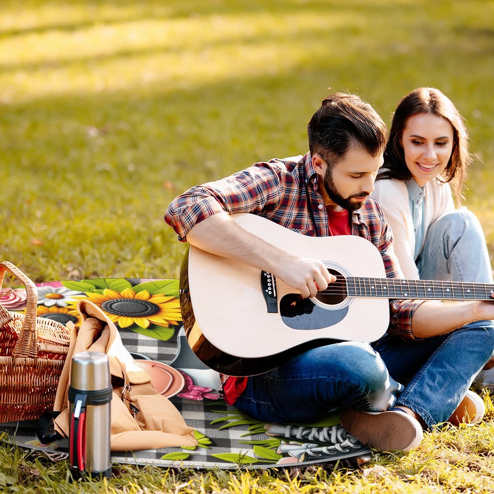 Round Picnic Mat Round outdoor picnic mat