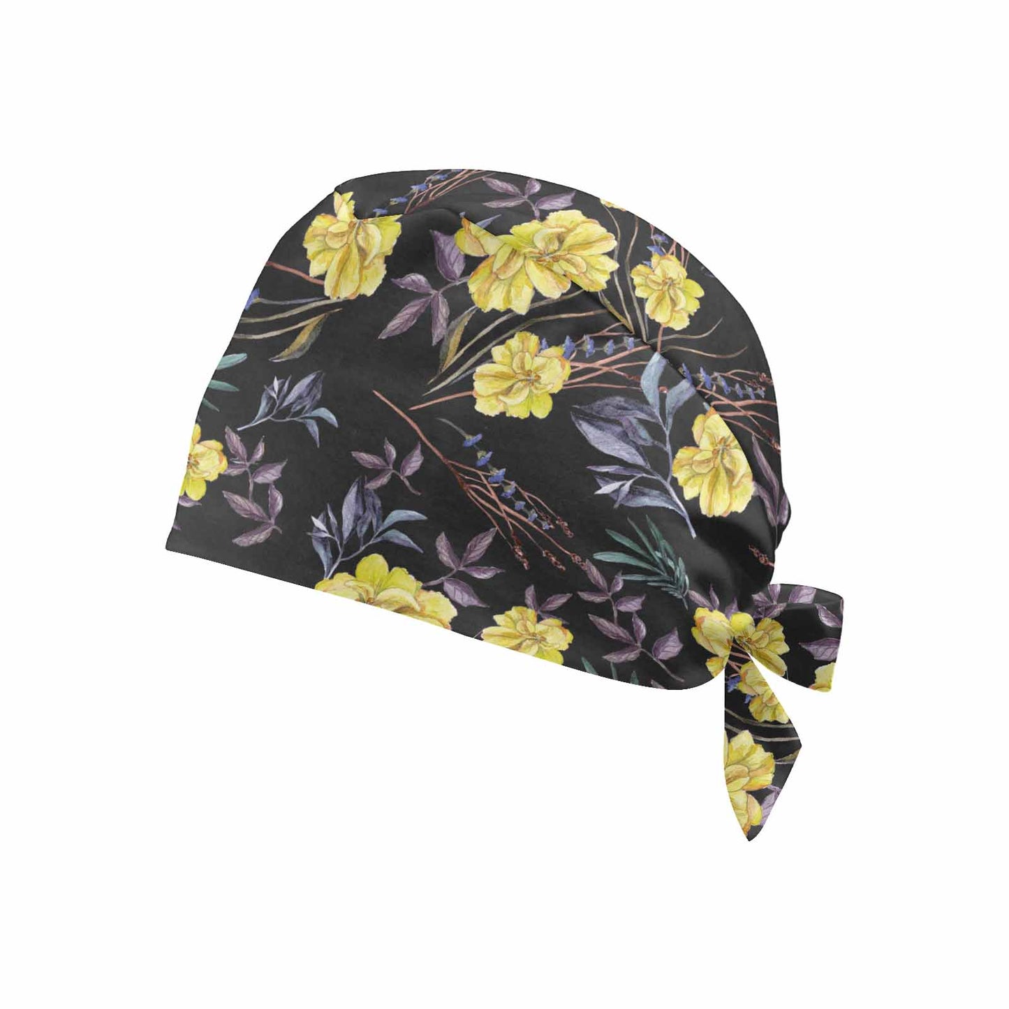 Yellow Iris  Scrub Cap