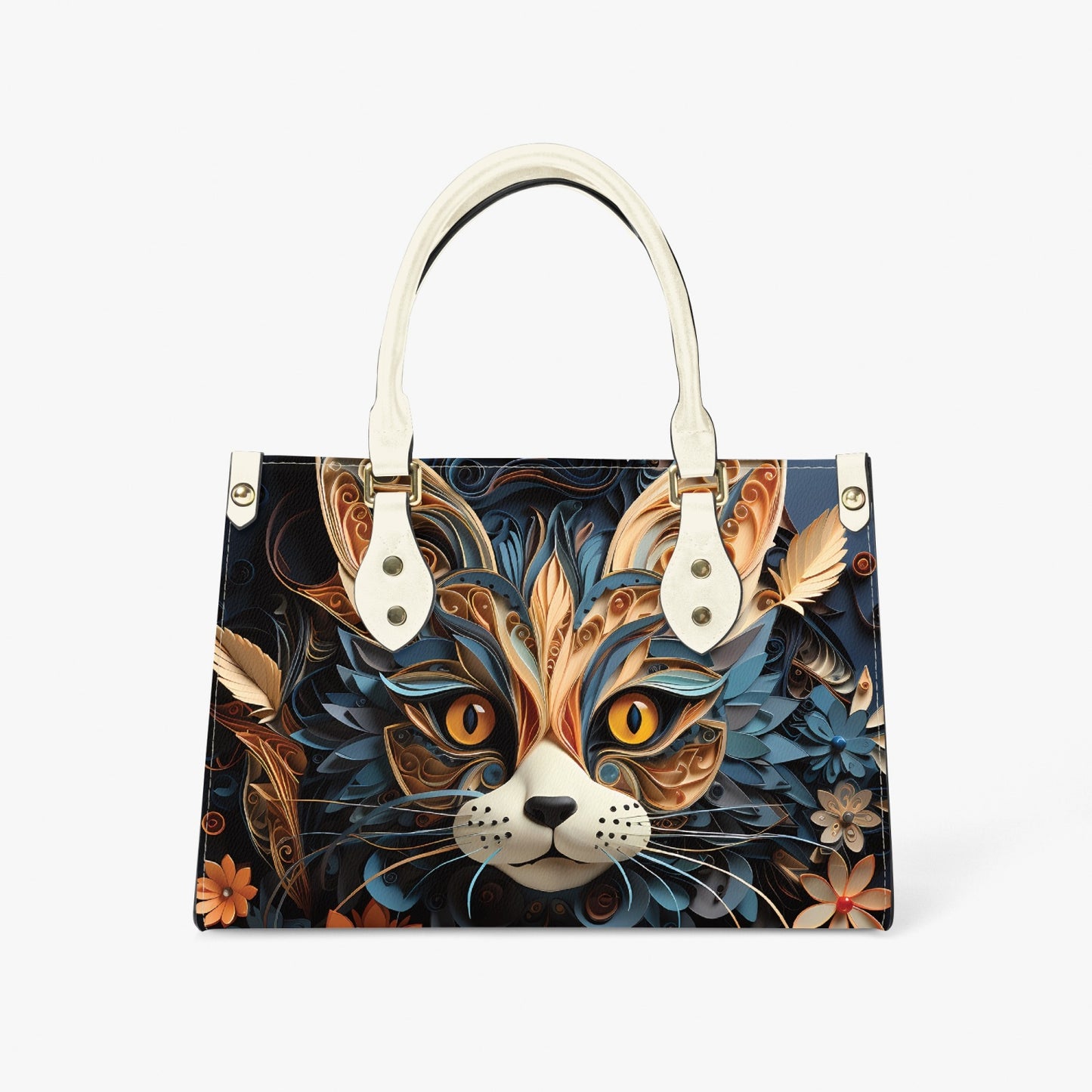 Women's Tote Bag - Long Strap Cat