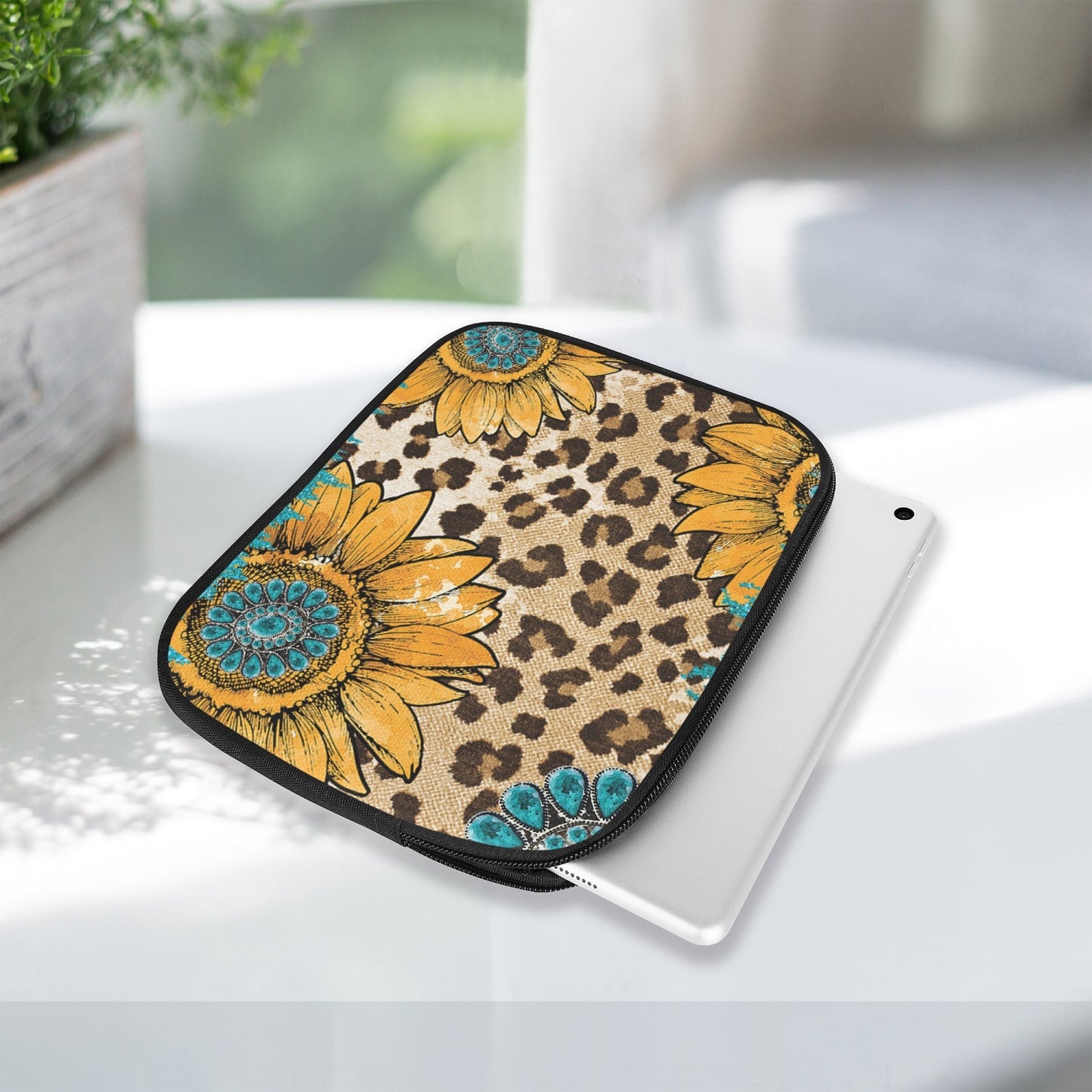 Tablet Sleeve - Western, Sunflowers, awd-604