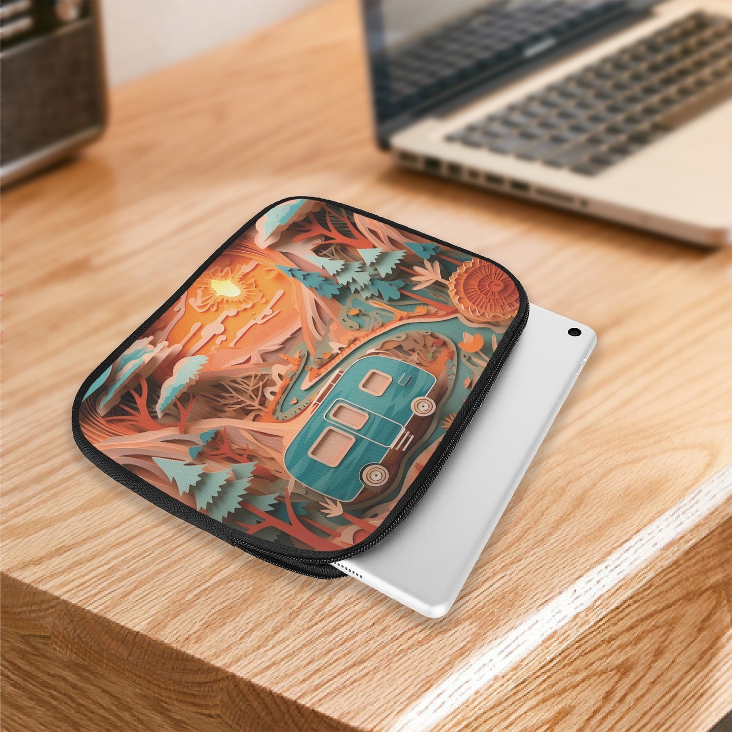 Tablet Sleeve - Travelling, Caravan, awd-565