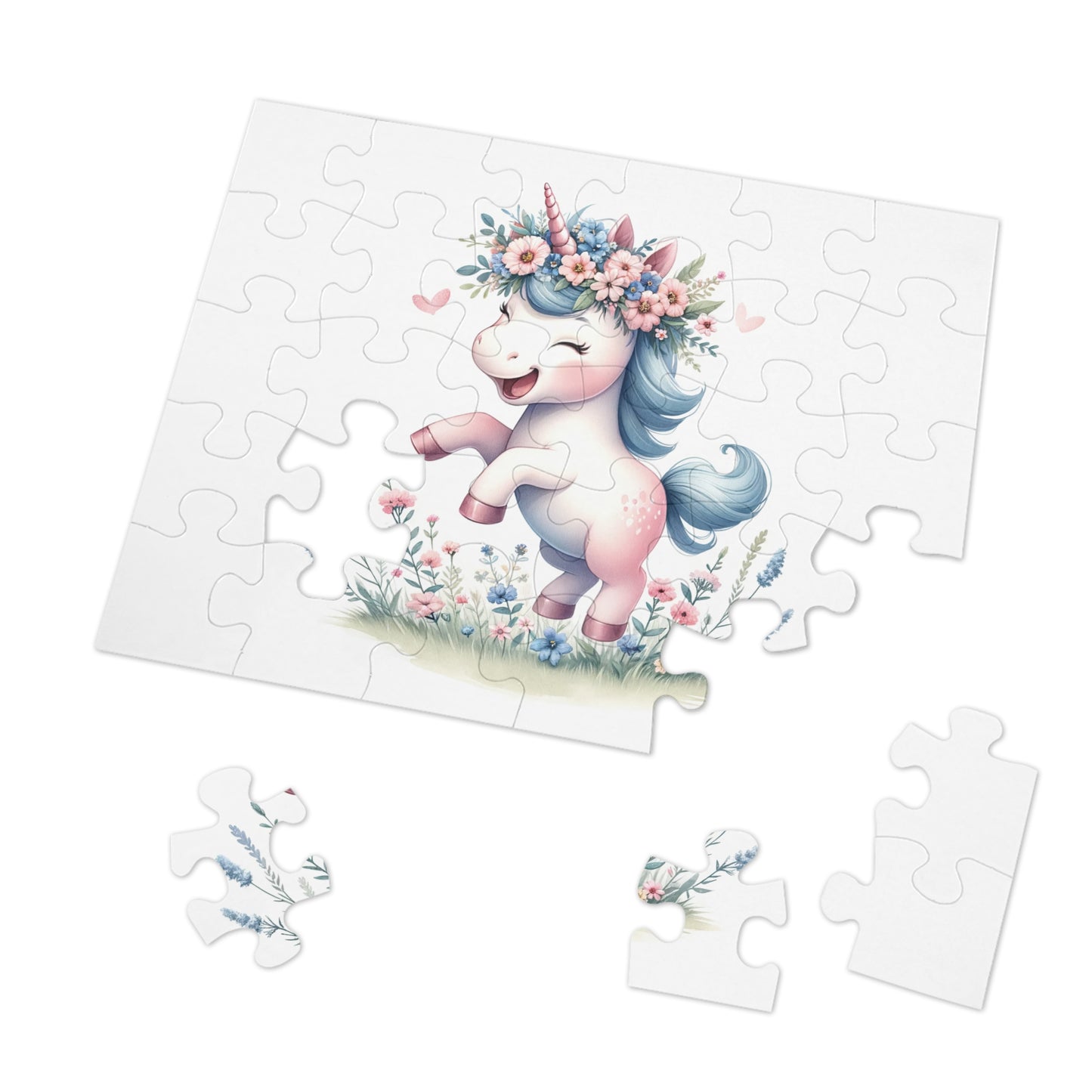 Jigsaw Puzzle, Unicorn, Personalised/Non-Personalised (30, 110, 252, 500,1000-Piece)