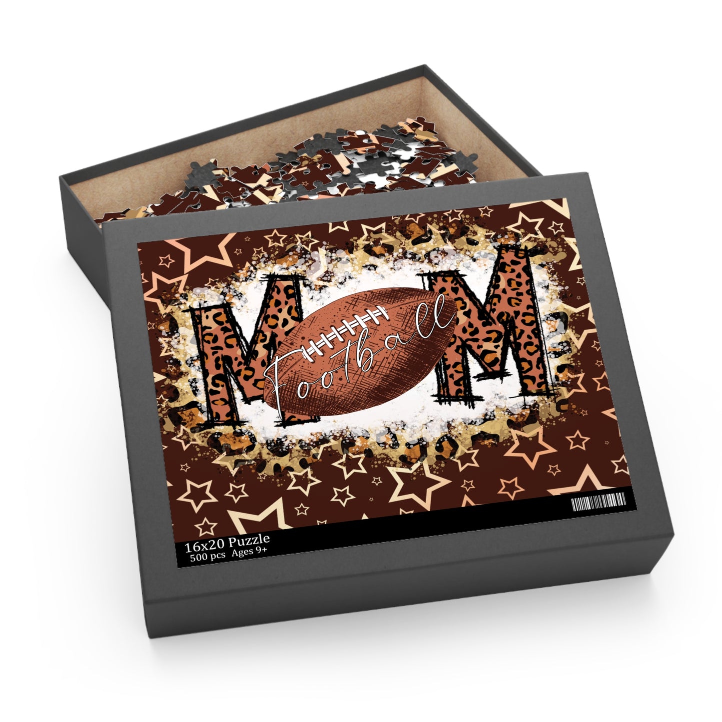 Personalised/Non-Personalised Puzzle, Football, Mum, Mom (120, 252, 500-Piece)