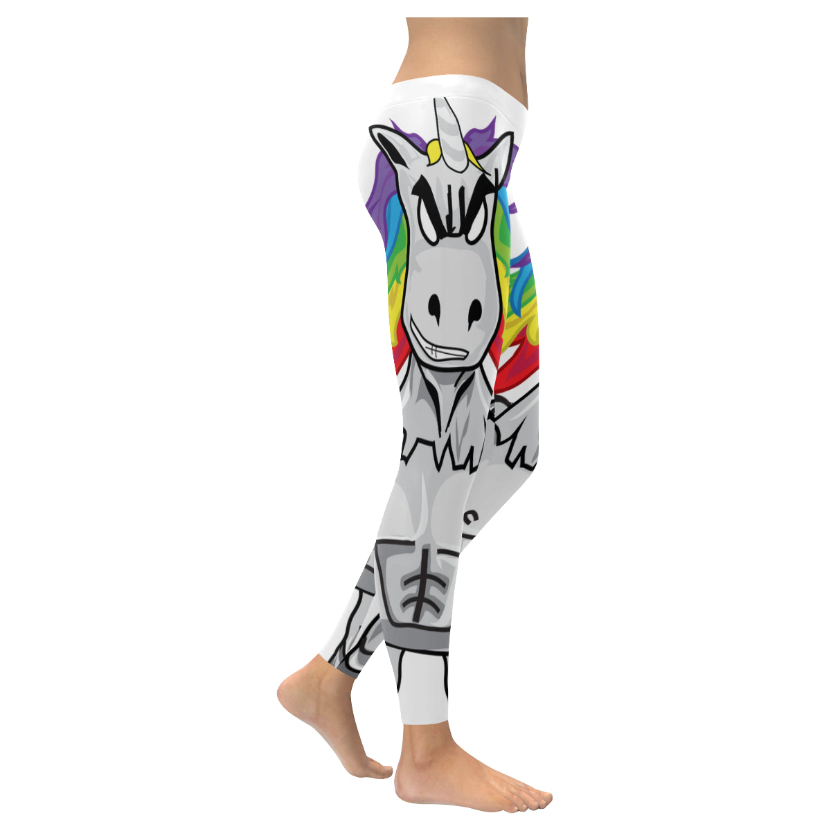 unicorn Women's Low Rise Leggings (Invisible Stitch)