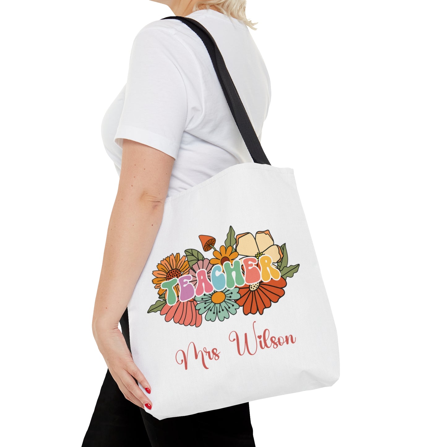 Personalised Tote Bag, Teacher Tote bag