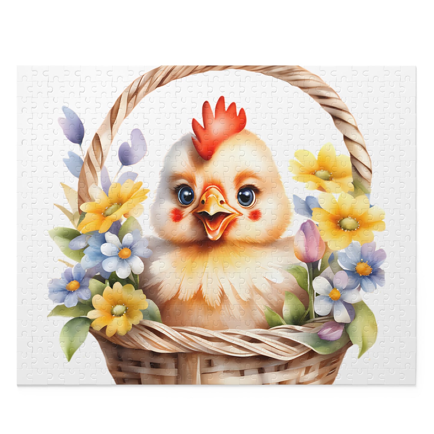 Personalised/Non-Personalised Puzzle, Chicken (120, 252, 500-Piece)