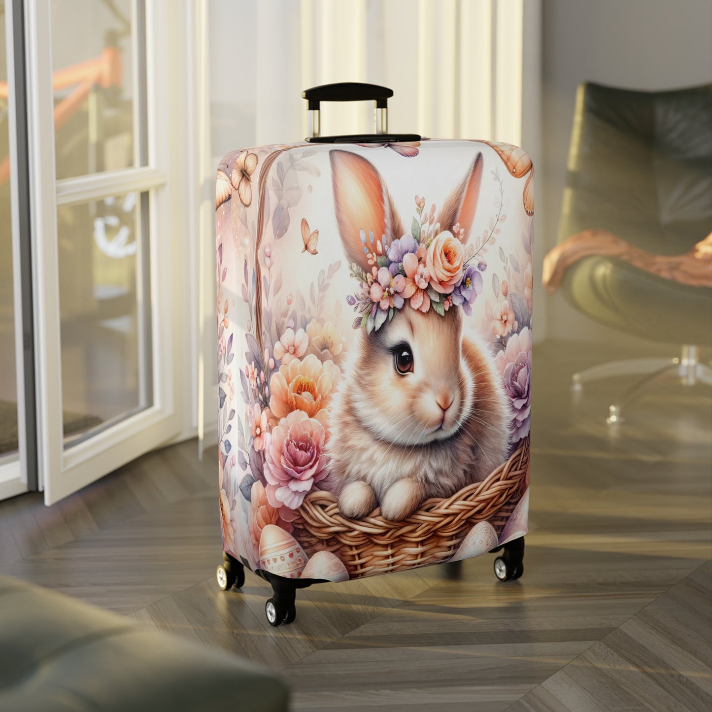 Luggage Cover, Easter, Rabbit, awd-1739