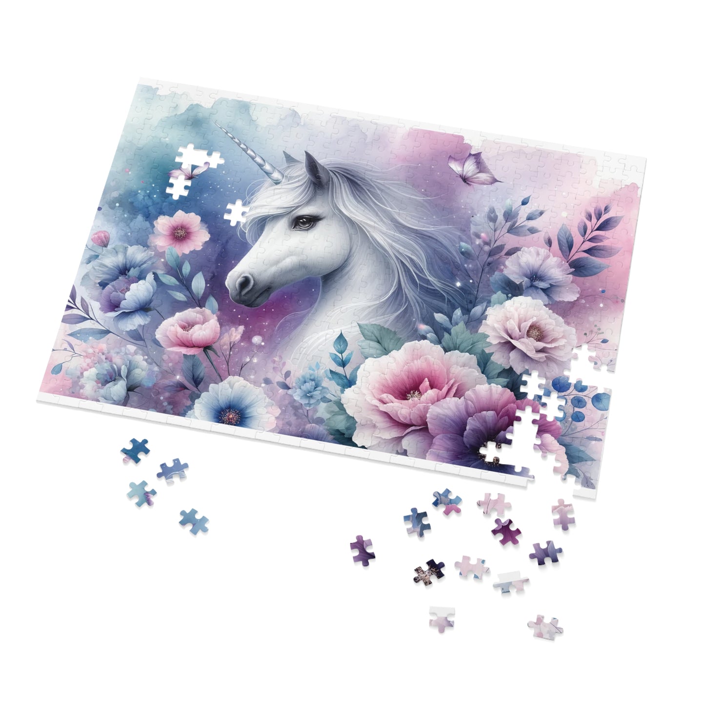 Jigsaw Puzzle, Unicorn, Personalised/Non-Personalised (30, 110, 252, 500,1000-Piece)