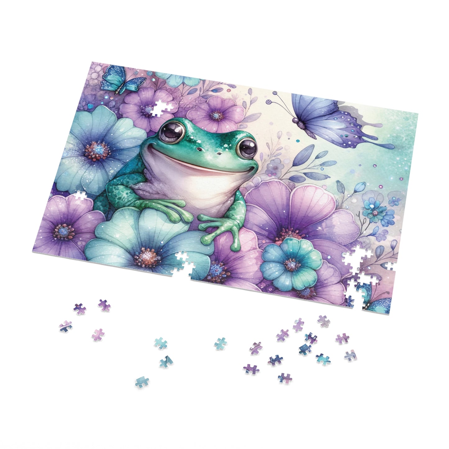 Jigsaw Puzzle, Frog, Personalised/Non-Personalised (30, 110, 252, 500,1000-Piece)