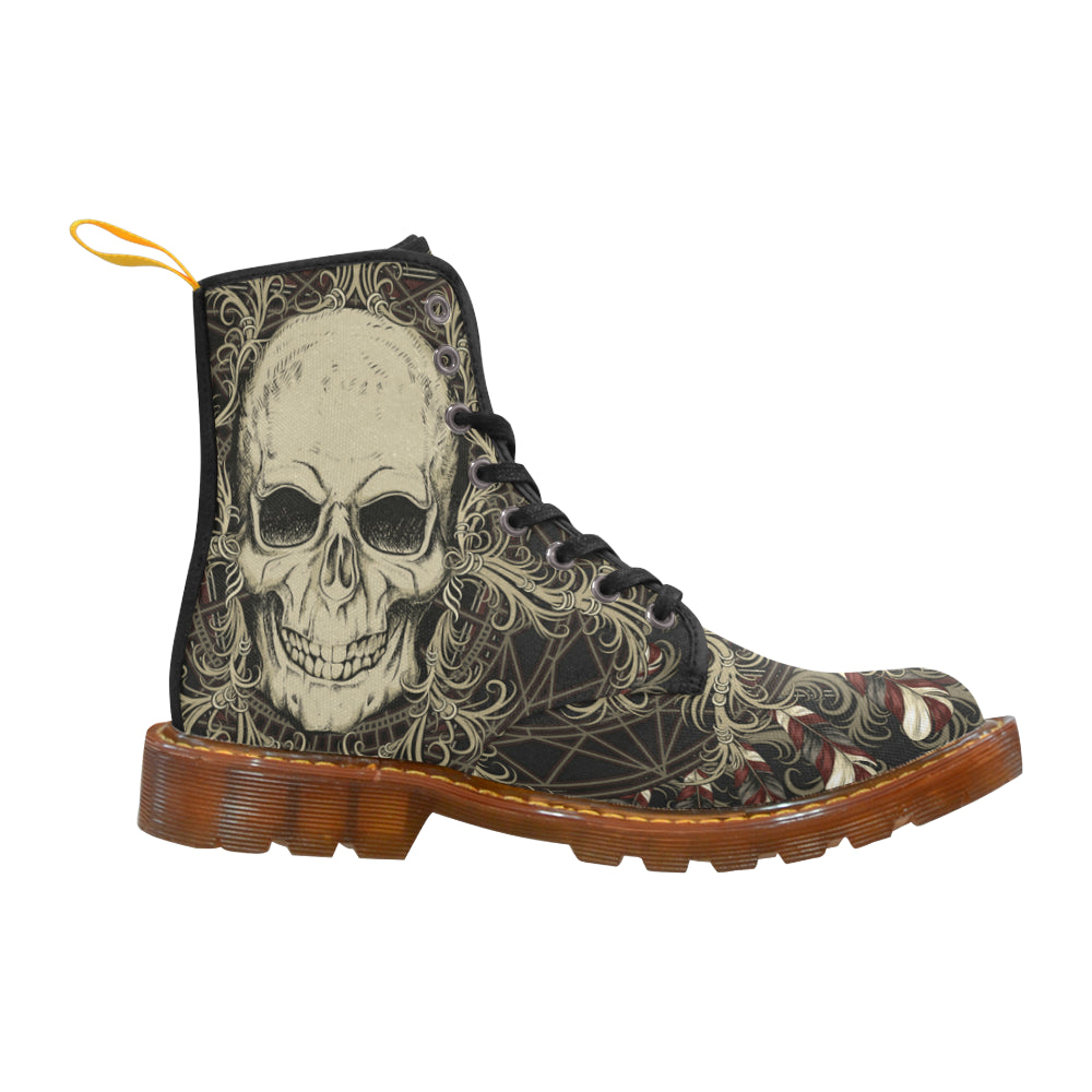 Skull Martin Boots For Women Model 1203H