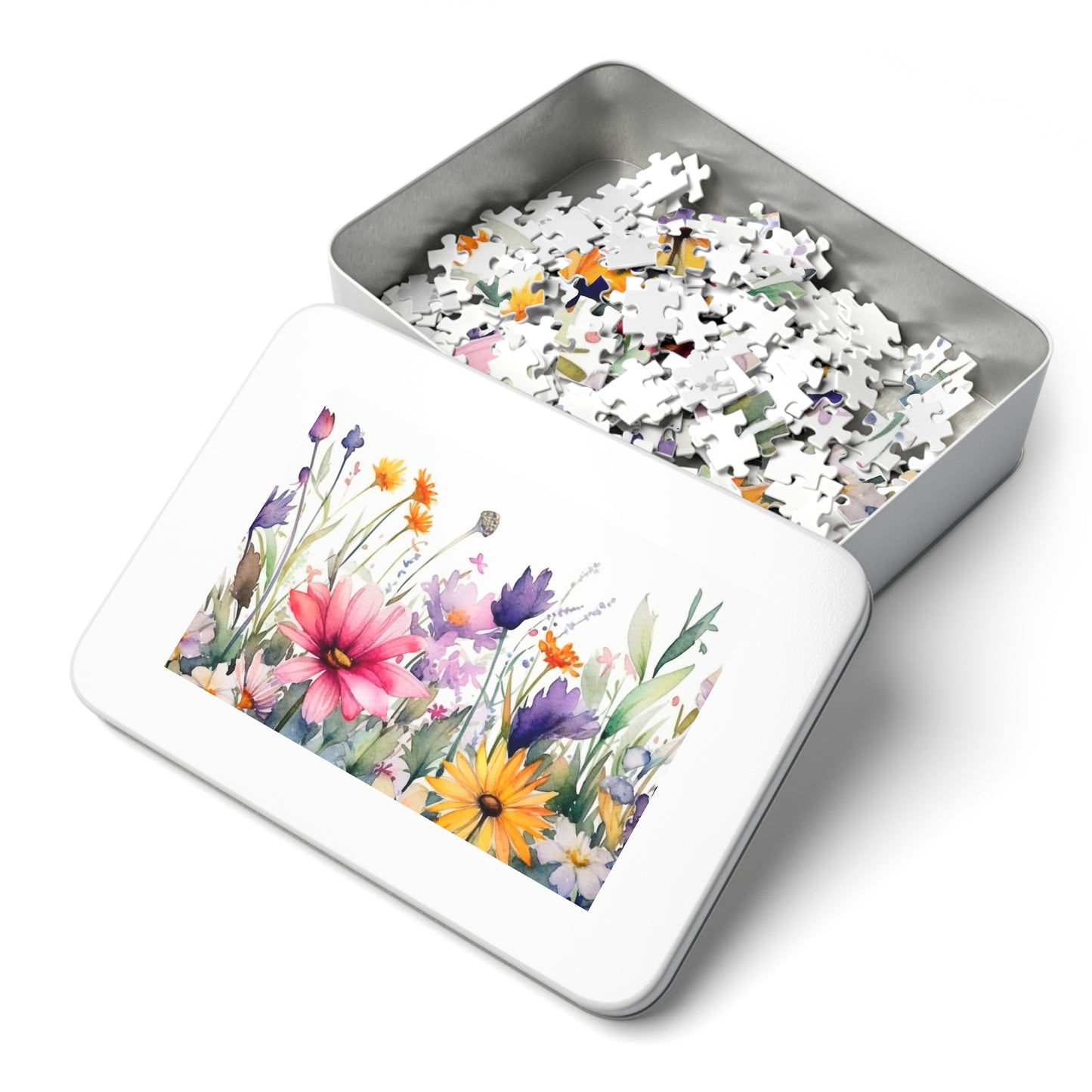 Jigsaw Puzzle, Floral, Personalised/Non-Personalised (30, 110, 252, 500,1000-Piece)