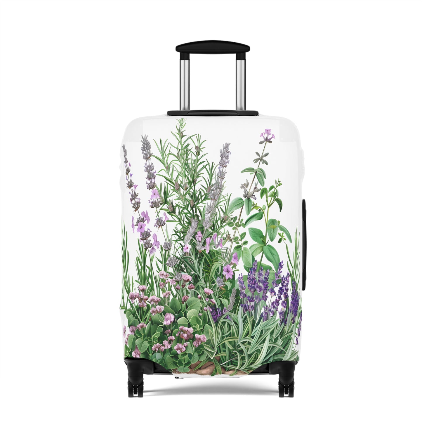 Luggage Cover, Floral, Lavender, awd-3039