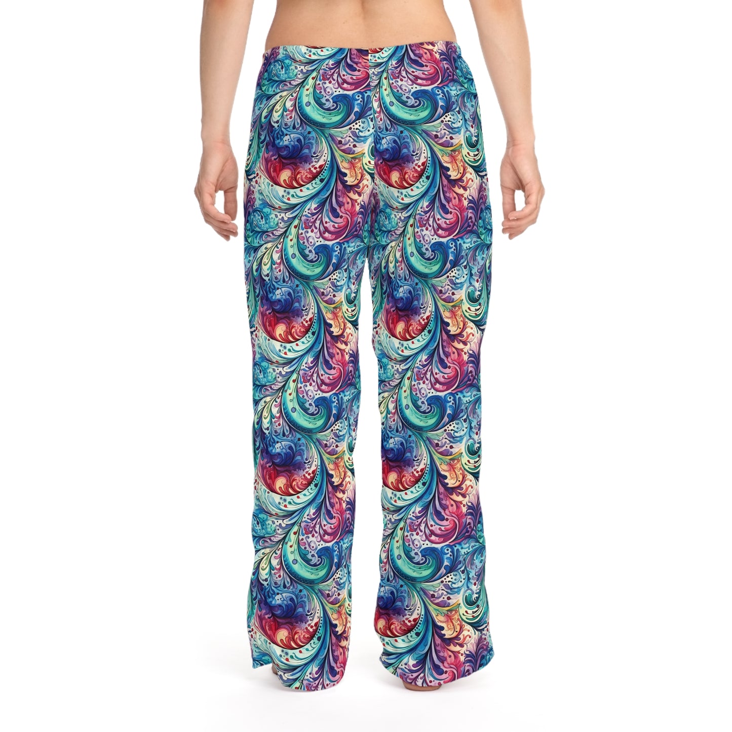 Women's Pyjama Pants, Paisley, Sleepwear Bottoms