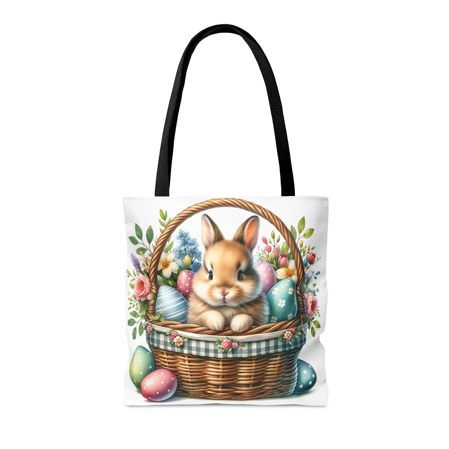 Tote Bag, Easter, Rabbit, Personalised/Non-Personalised Tote bag