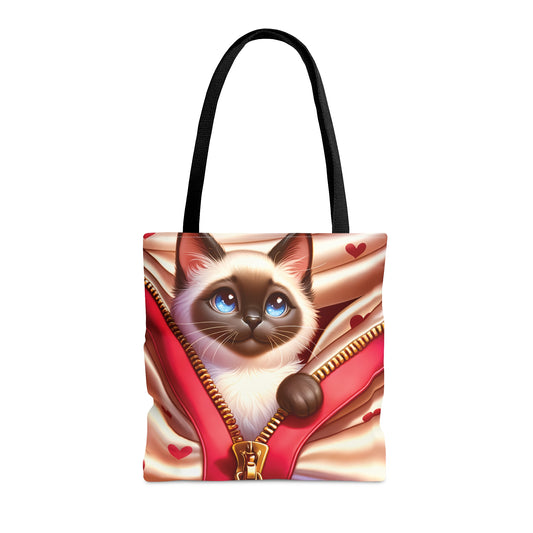 Tote Bag, Cat, Personalised/Non-Personalised Tote bag