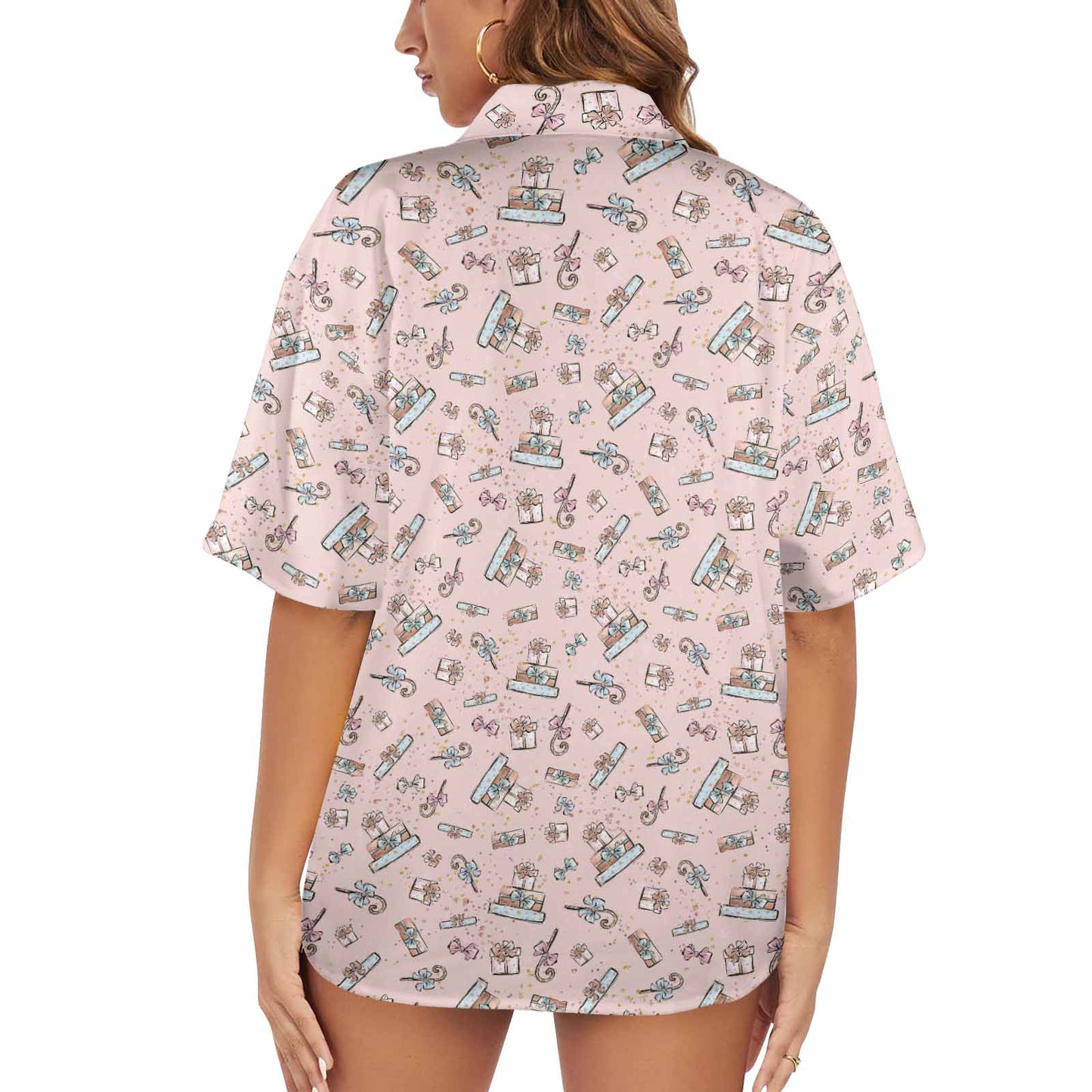 Presents 50  Women's Hawaiian Shirt