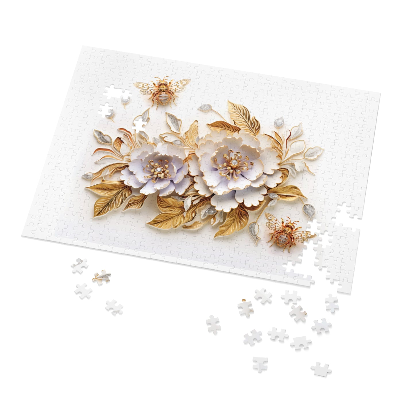 Jigsaw Puzzle, Floral, Personalised/Non-Personalised (30, 110, 252, 500,1000-Piece)