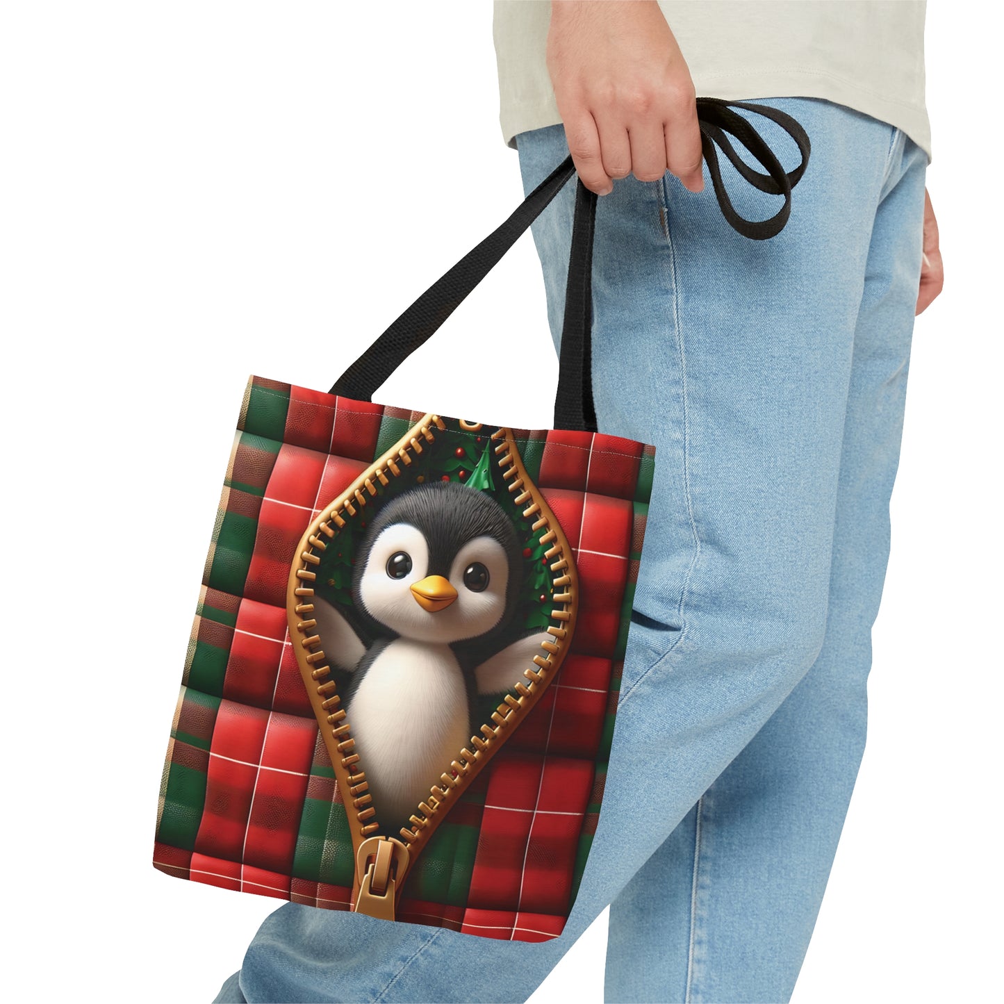 Tote Bag, Penguin, Personalised/Non-Personalised Tote bag