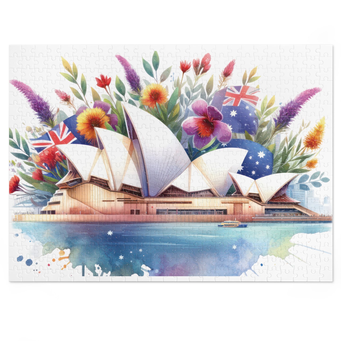 Jigsaw Puzzle, Sydney Opera House, Australia, Personalised/Non-Personalised (30, 110, 252, 500,1000-Piece)