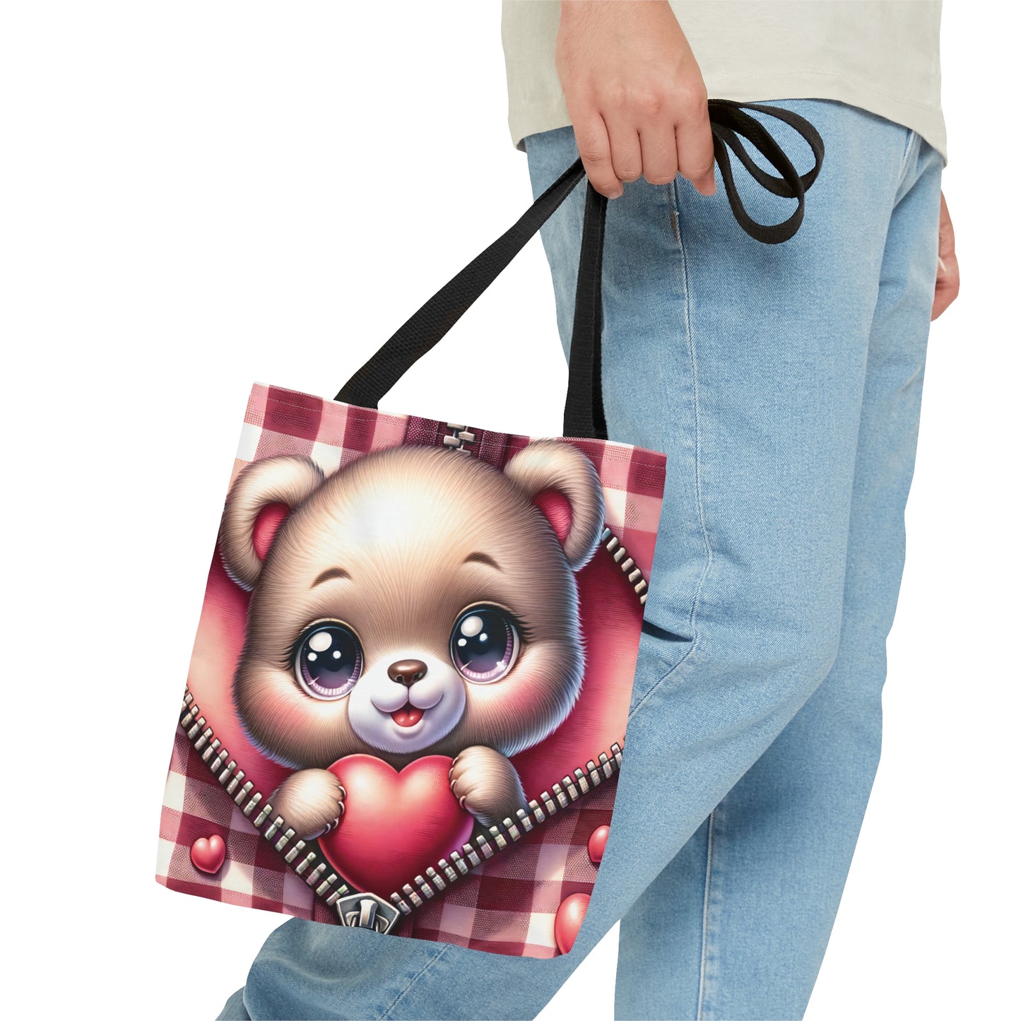 Tote Bag, Bear, Personalised/Non-Personalised Tote bag