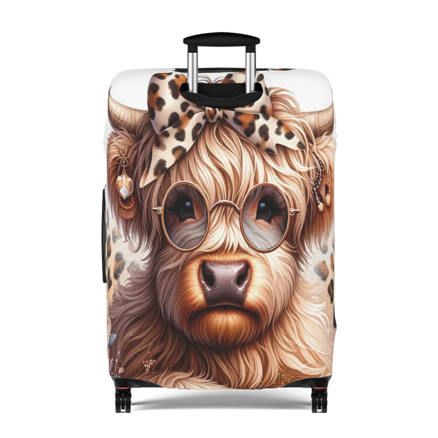 Luggage Cover, Highland Cow, awd-1410