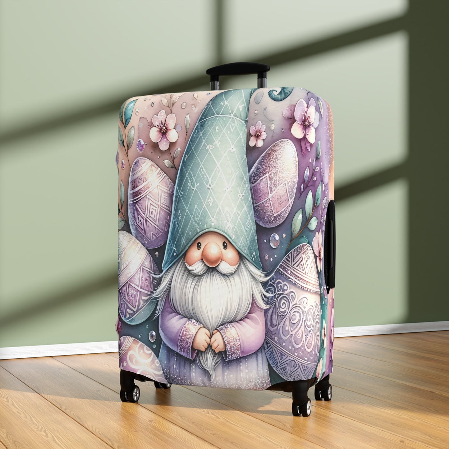 Luggage Cover, Easter, Gnome, awd-715