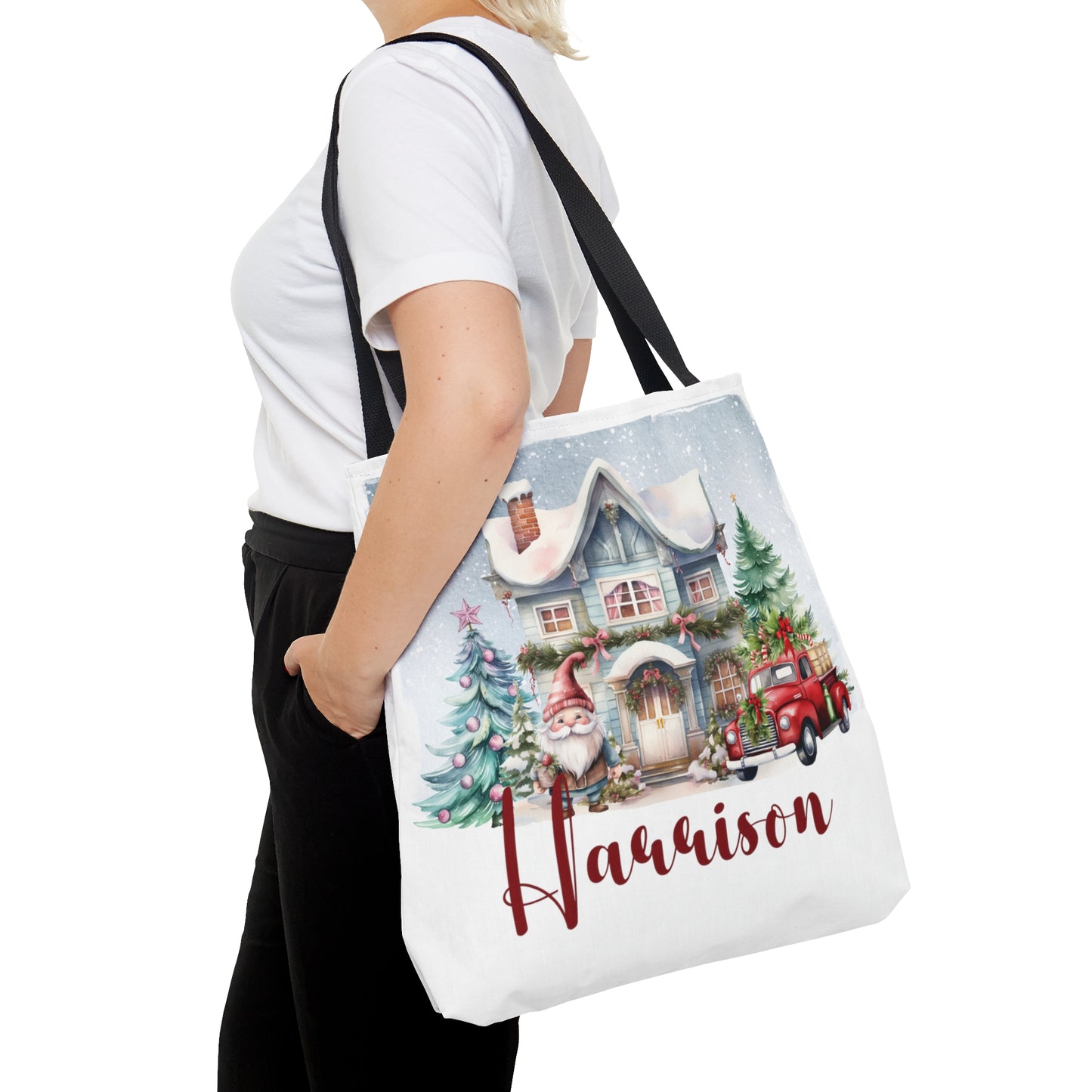 Personalised Tote Bag, Christmas bag, Christmas Tote Bag, Personalised/Non-Personalised