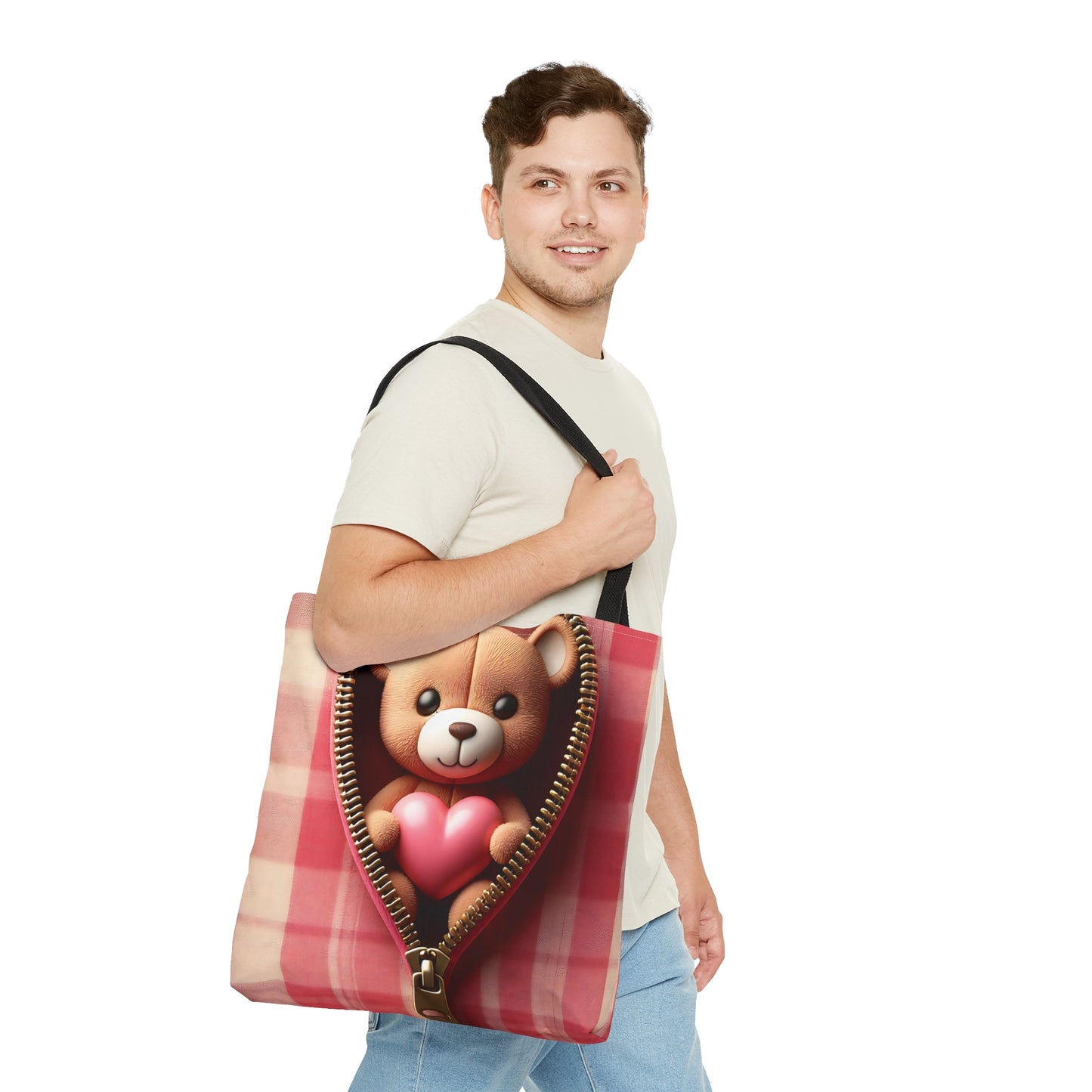 Tote Bag, Bear, Personalised/Non-Personalised Tote bag