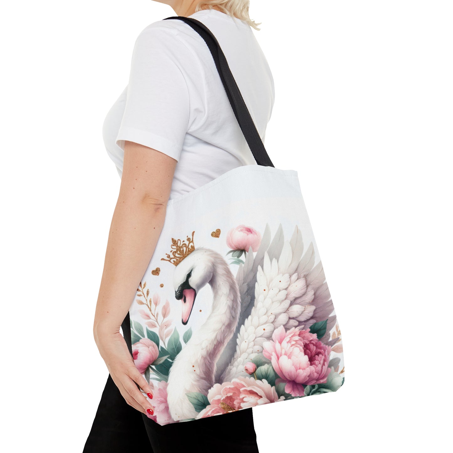 Tote Bag, Swan, Personalised/Non-Personalised Tote bag