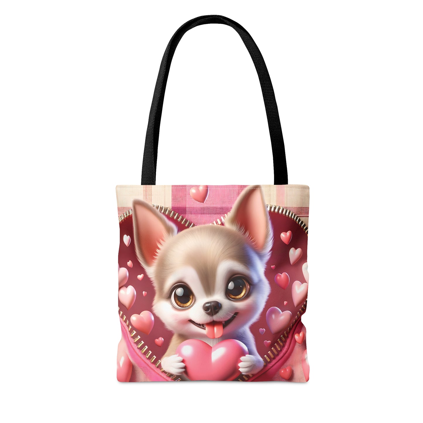 Tote Bag, Cute Dog, Personalised/Non-Personalised Tote bag