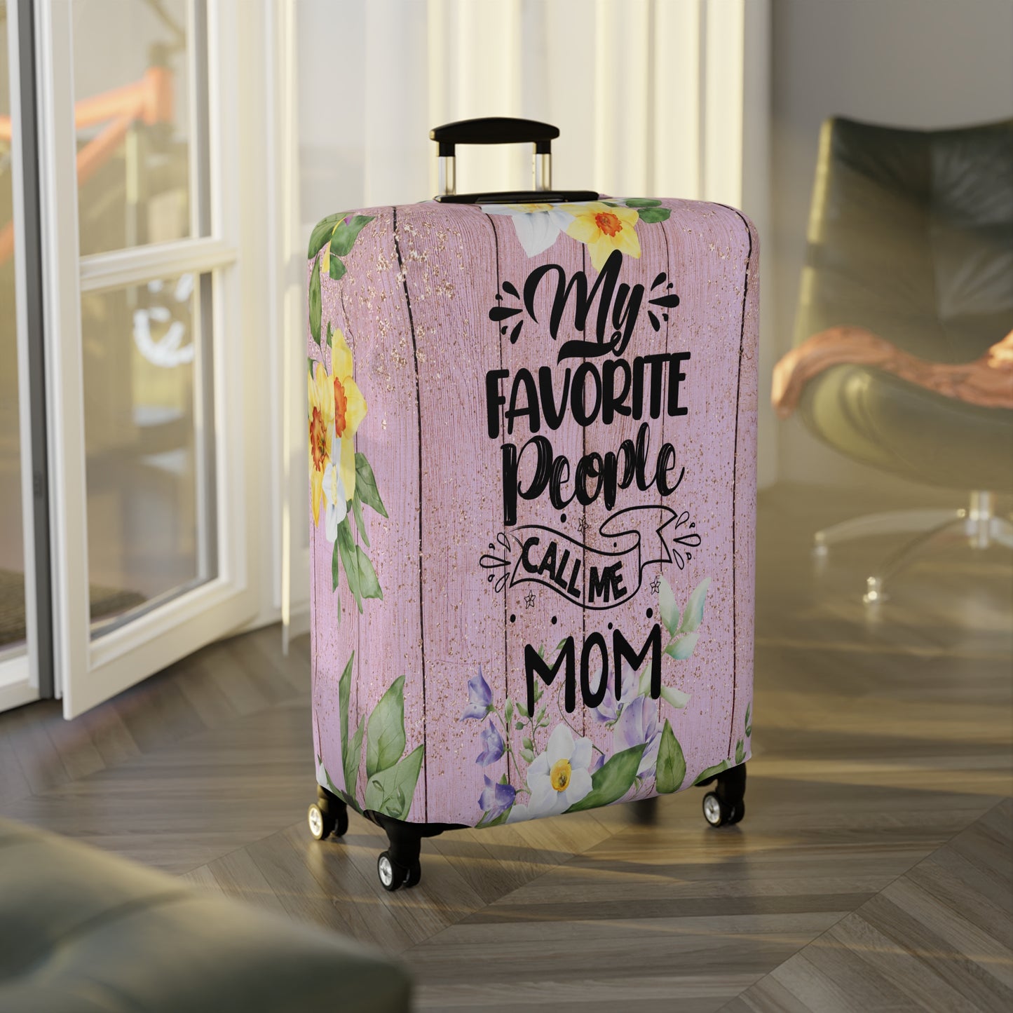 Luggage Cover, My favorite People call me Mom, awd-1363