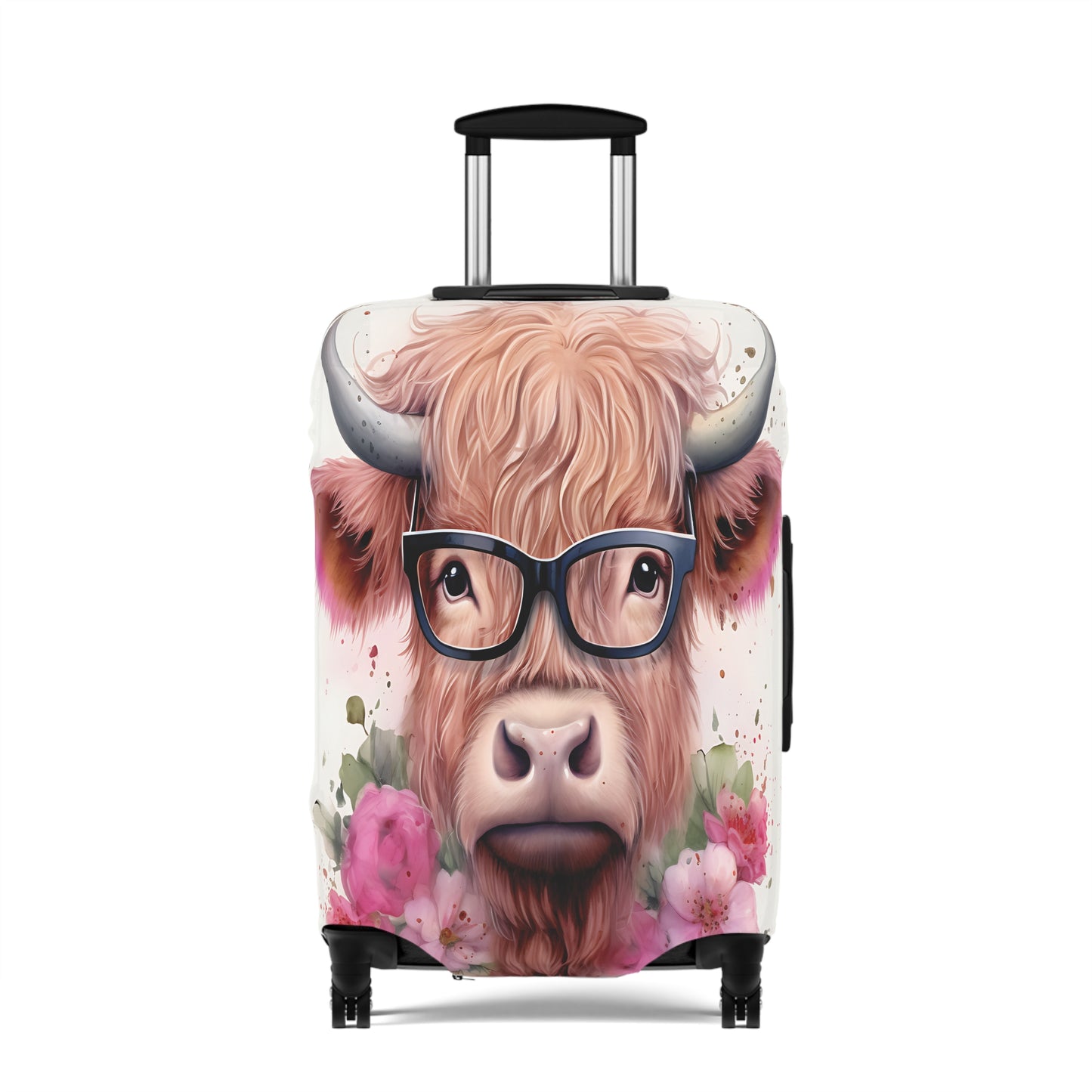 Luggage Cover, Highland Cow, awd-017