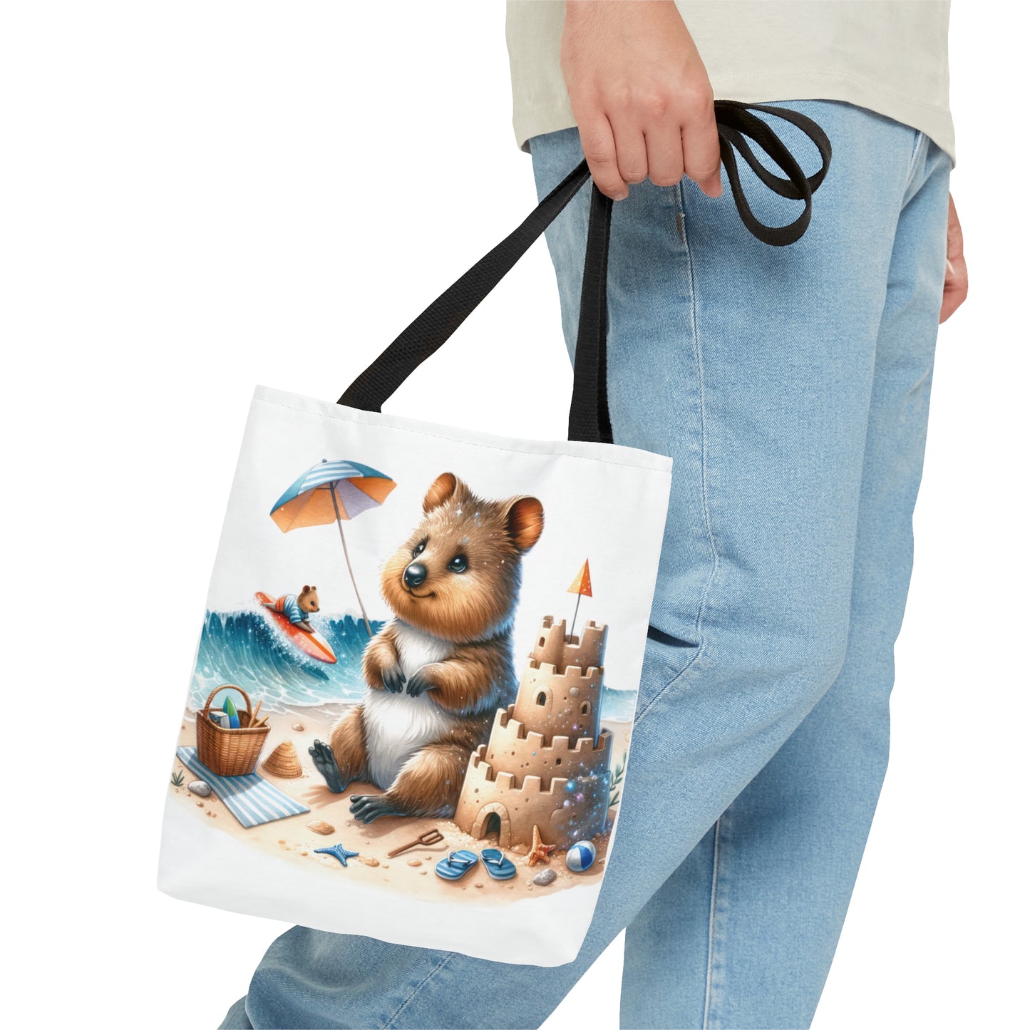 Tote Bag, Australian Animals, Quokka, Personalised/Non-Personalised Tote bag