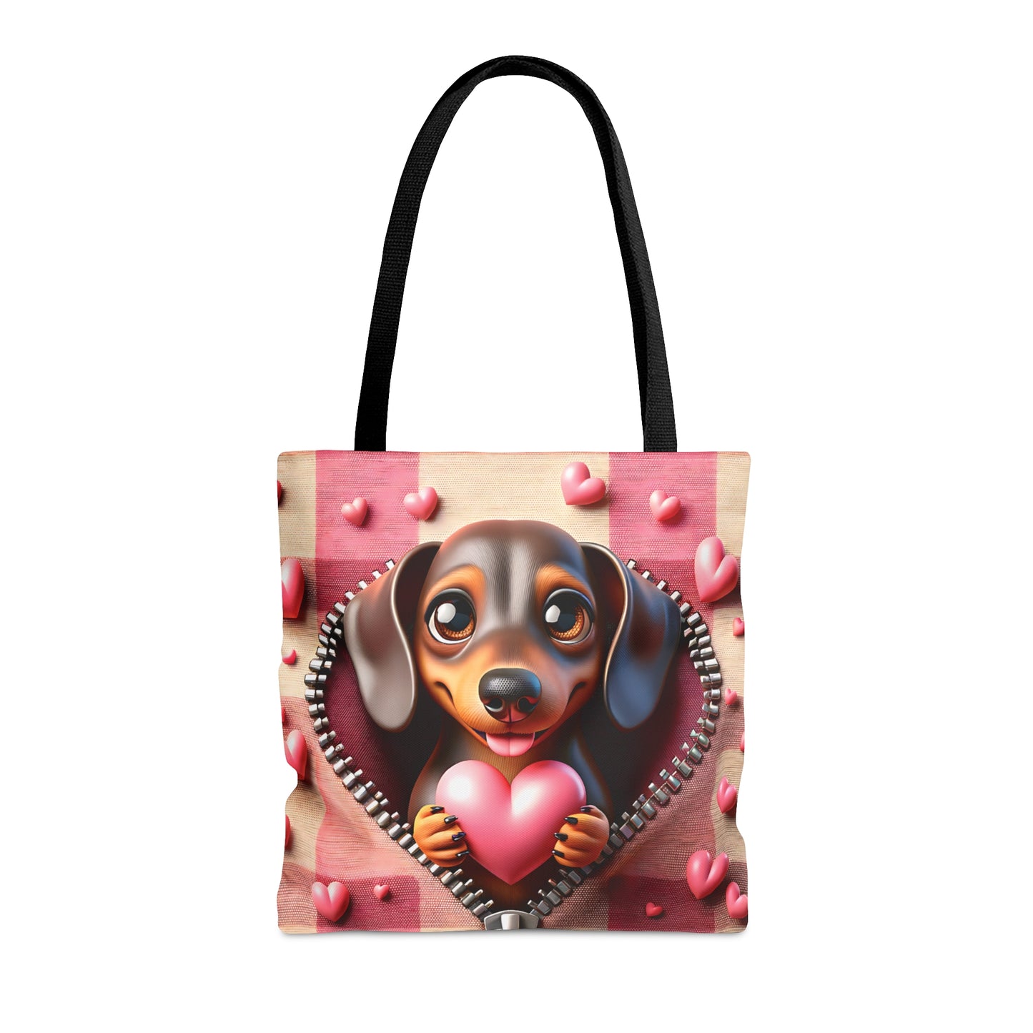 Tote Bag, Cute Dog, Personalised/Non-Personalised Tote bag