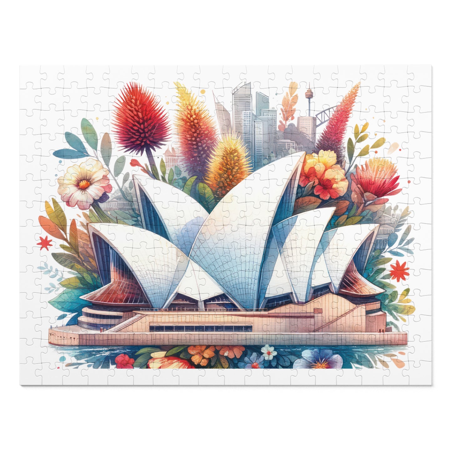 Jigsaw Puzzle, Sydney Opera House, Australia, Personalised/Non-Personalised (30, 110, 252, 500,1000-Piece)