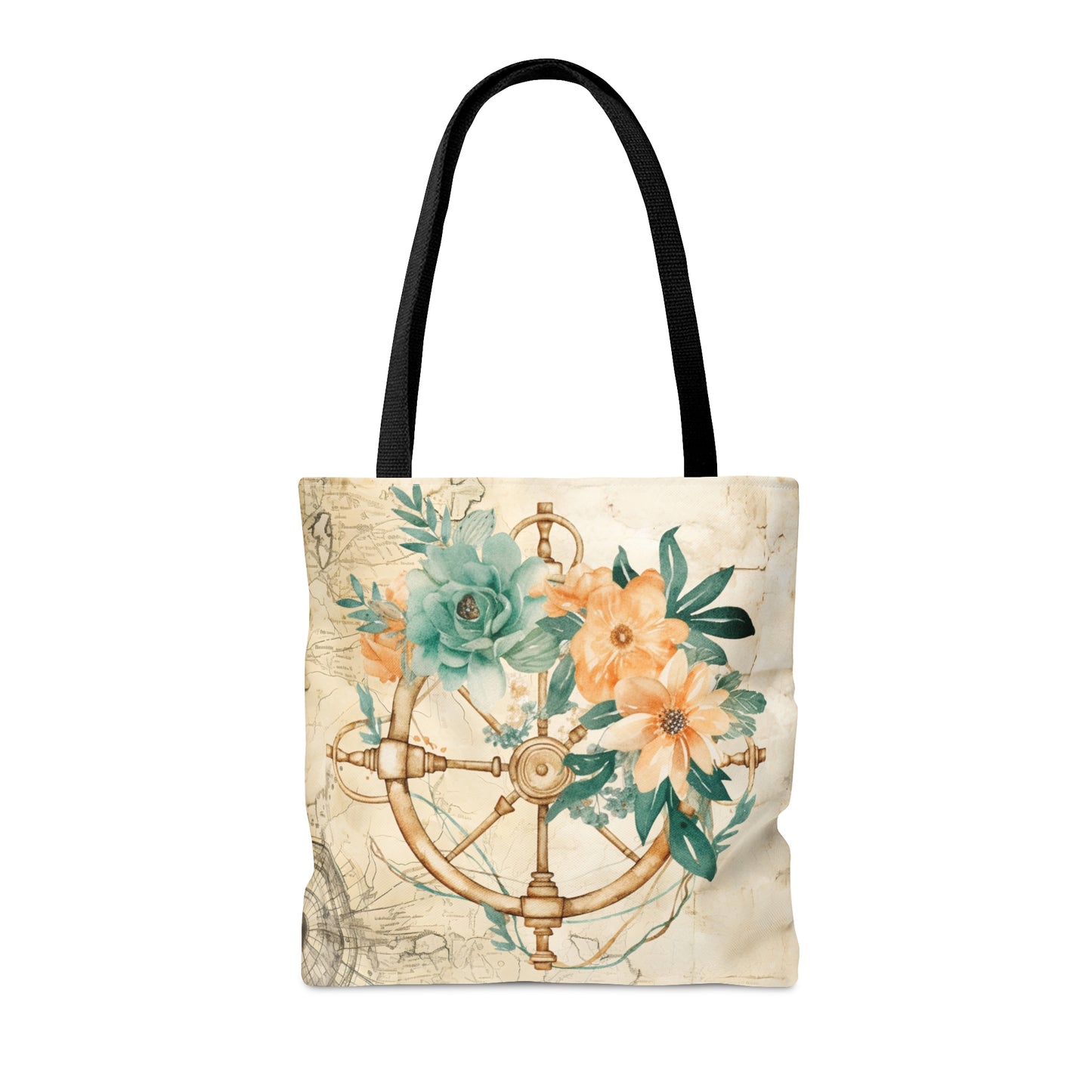 Tote Bag, Nautical bag, Beach Tote Bag