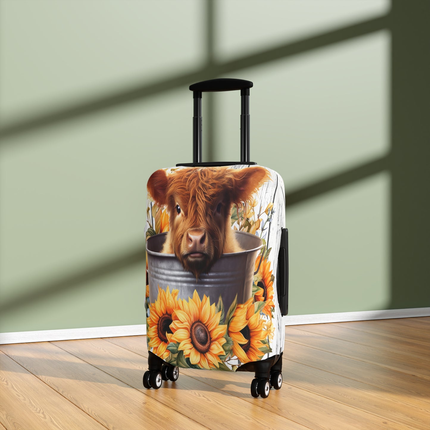 Luggage Cover, Highland Cow, awd-225