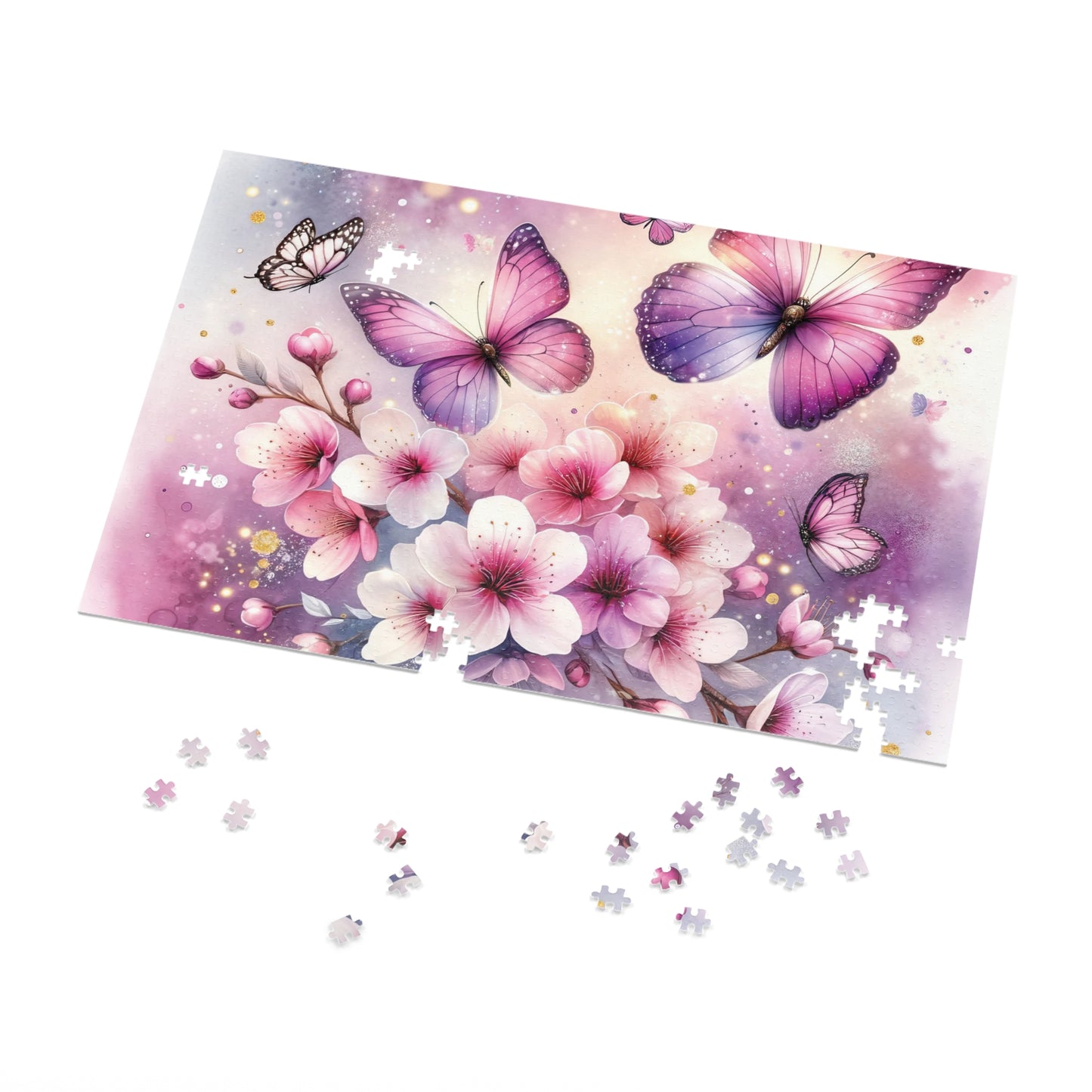 Jigsaw Puzzle, Butterfly, Personalised/Non-Personalised (30, 110, 252, 500,1000-Piece)