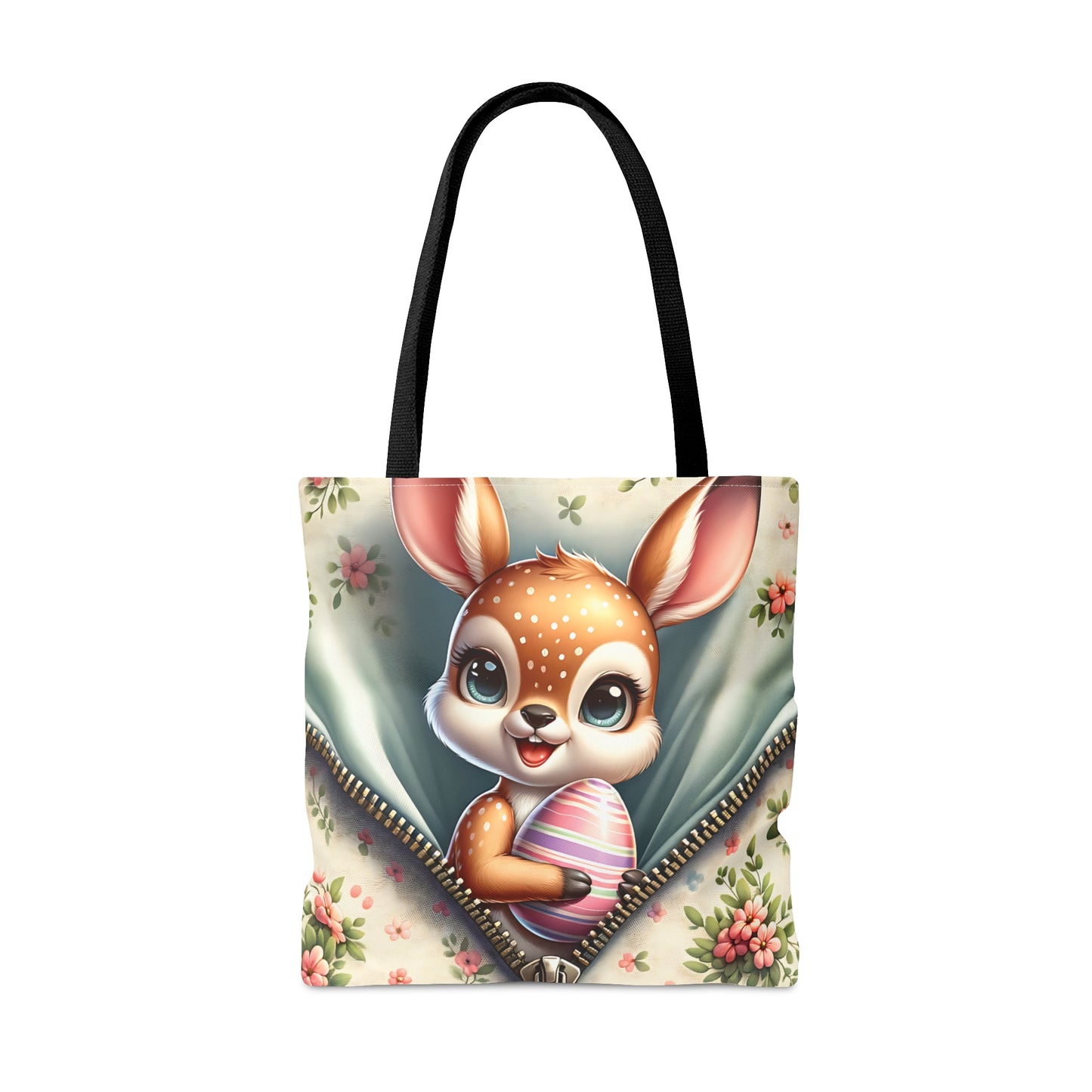 Tote Bag, Easter, Cute Deer, Personalised/Non-Personalised Tote bag