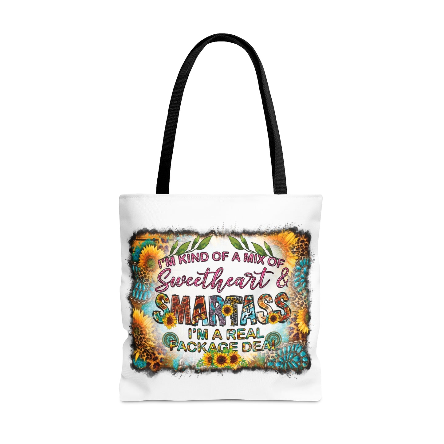 Tote Bag, Western, I'm kind of a mix of sweetheart