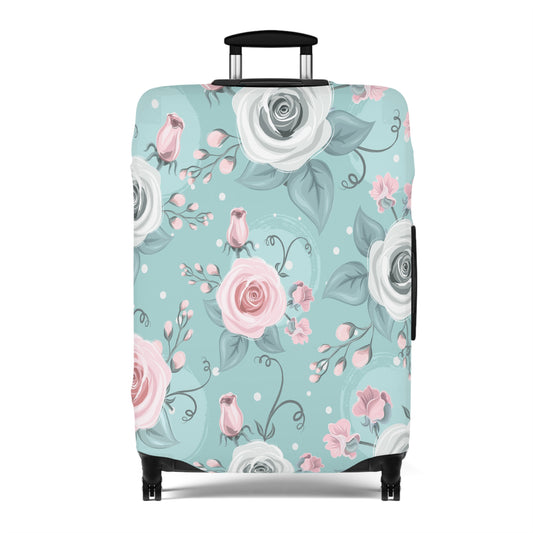 Luggage Cover, Green Floral, awd-1769