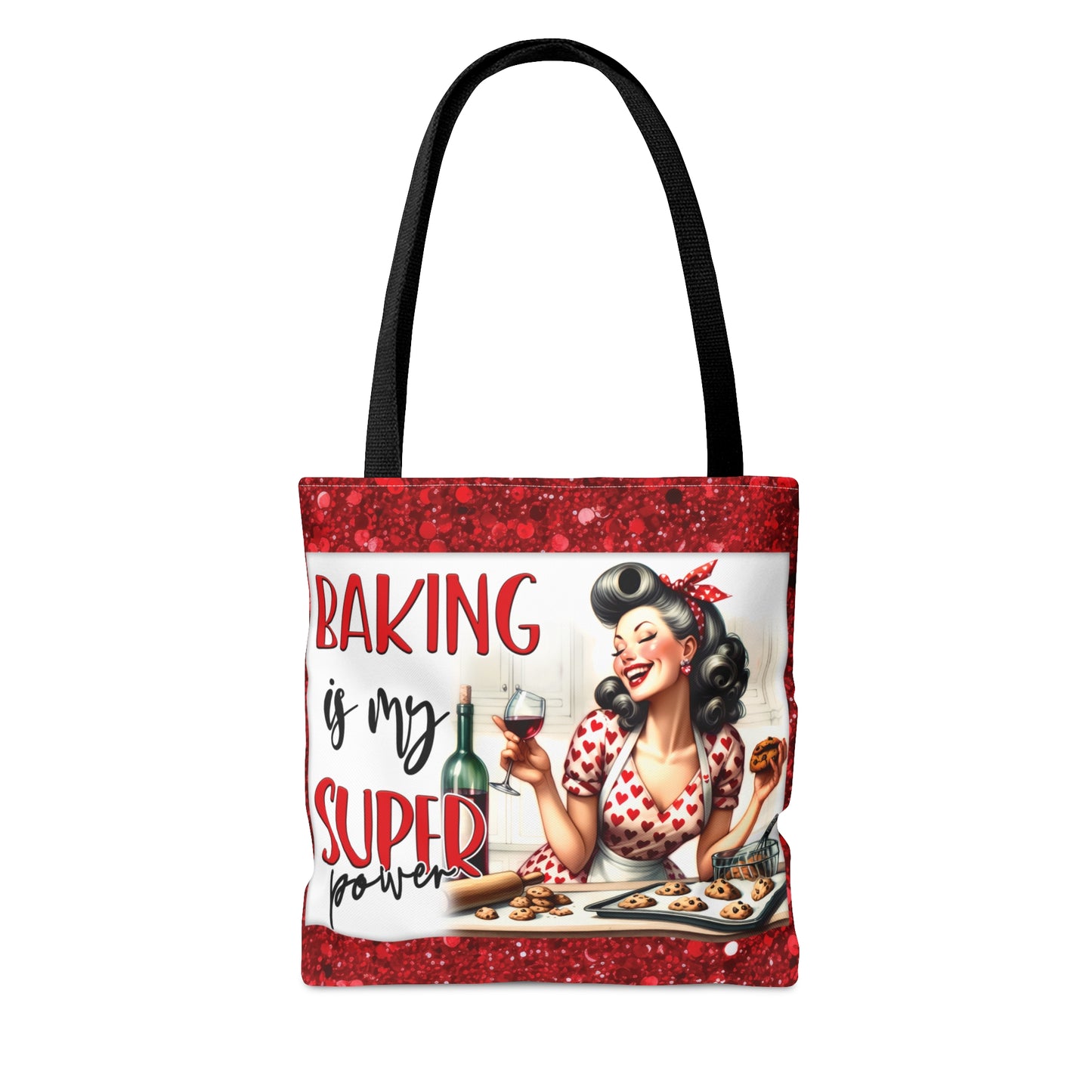 Tote Bag, Retro, Baking is my Super Power