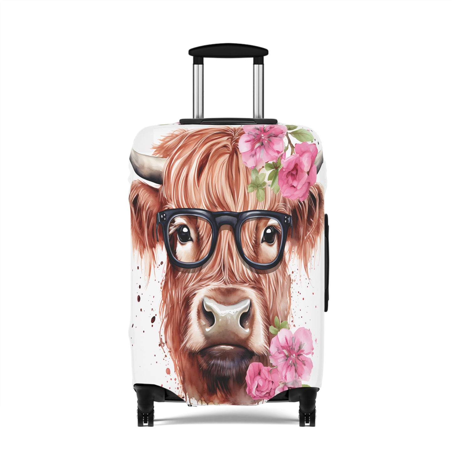 Luggage Cover, Highland Cow, awd-012