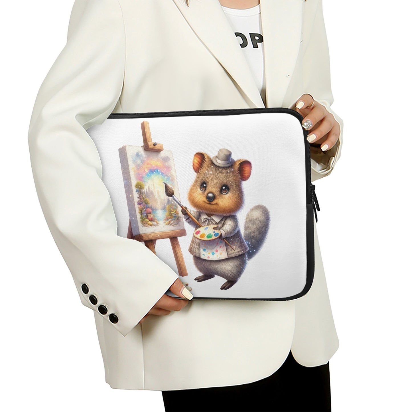 Laptop Sleeve - without handles - Australian Animals - Quokka